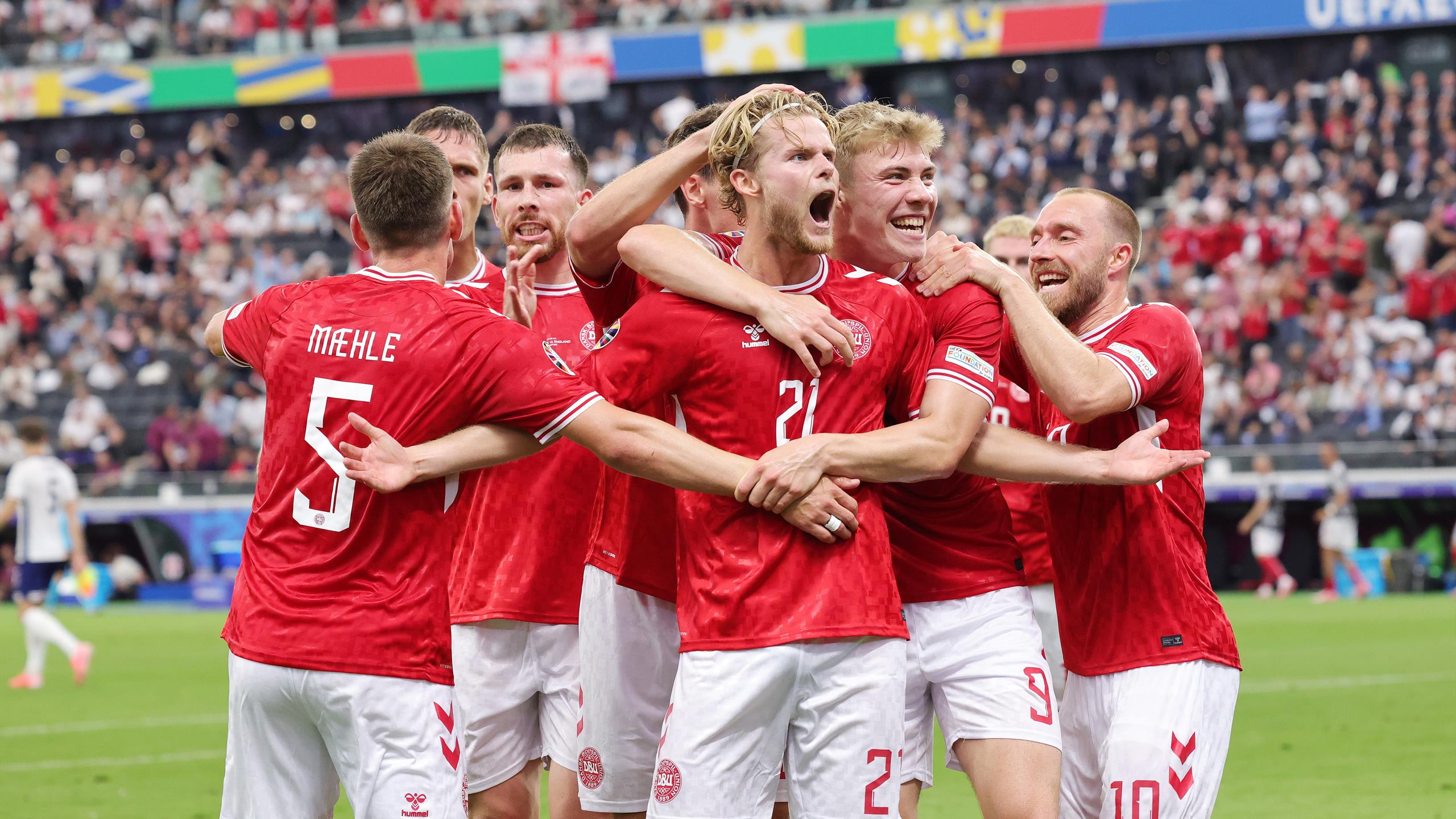 Dänemark 1:1 England – Morten Hullenders Glanzleistung lässt die Three Lions bei der Euro 2024 scheitern